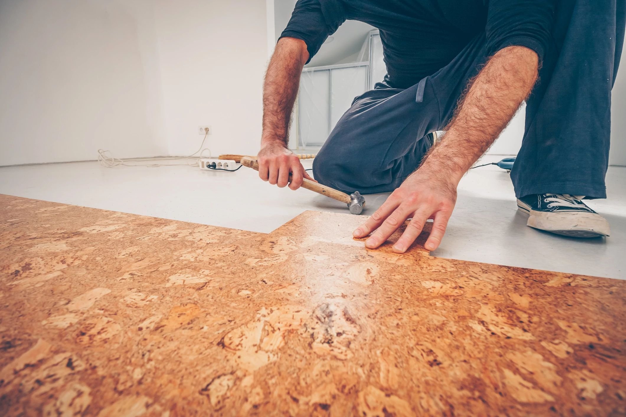 More-for-home-cork-installation-renovation-2021 Laydwel Floors in Appleton